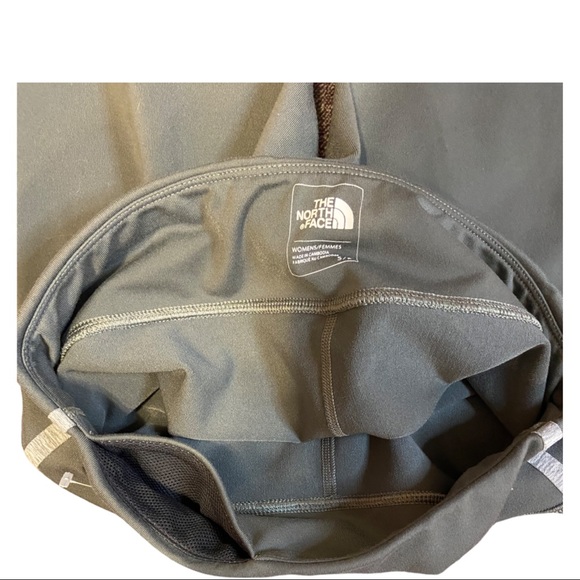 THE NORTH FACE Dynamix Cropped Leggings SZ SM Grayish Green W/Heather Gray - Picture 7 of 7